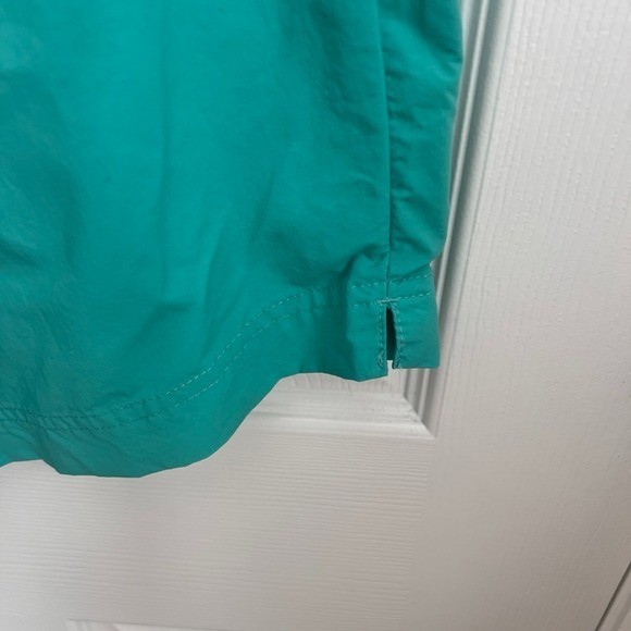 Columbia Ladies PFG Fishing Shorts Elastic Waist Quick Dry Outdoor Teal Size S
