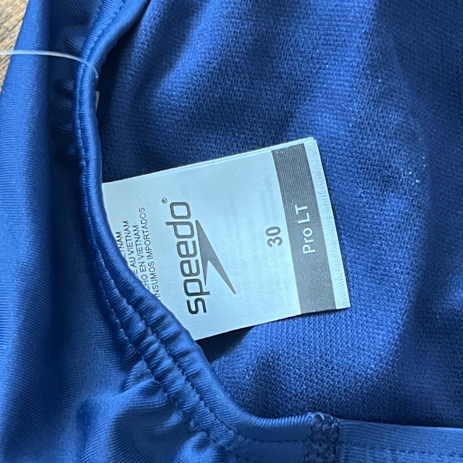 Speedo Pro LT One Piece Swimsuit Team Navy Blue 30 88191481434 New