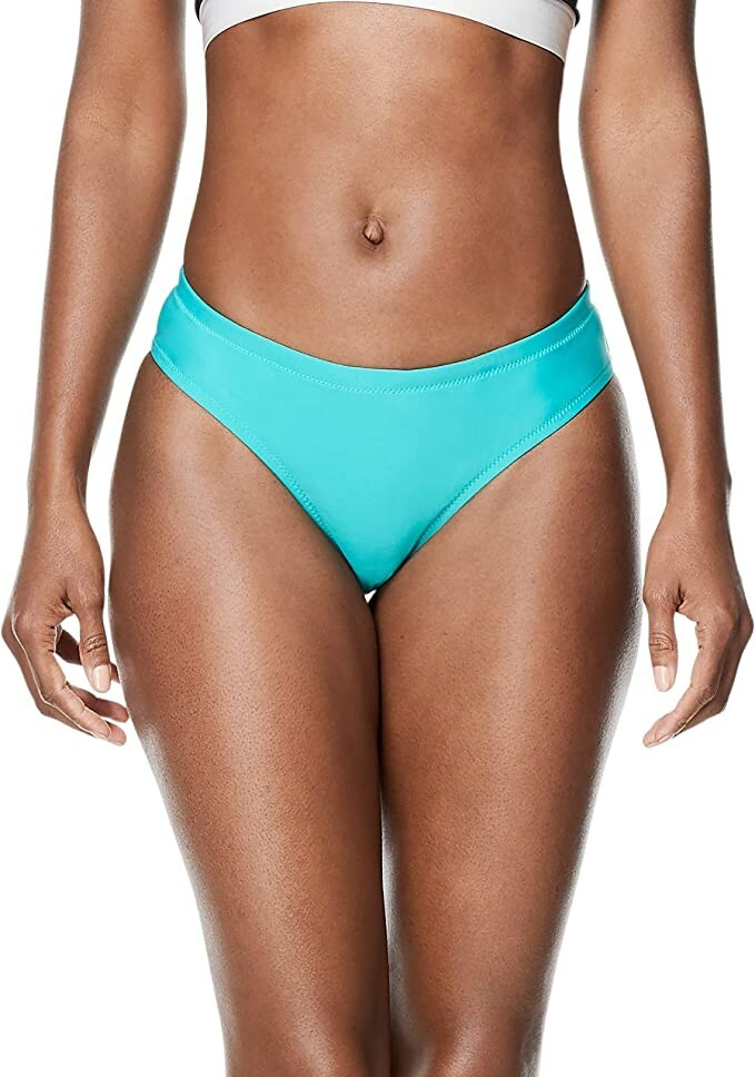 SPEEDO Women’s Swimsuit Bottom Bikini Endurance Cheeky Hipster GREEN – SIZE M