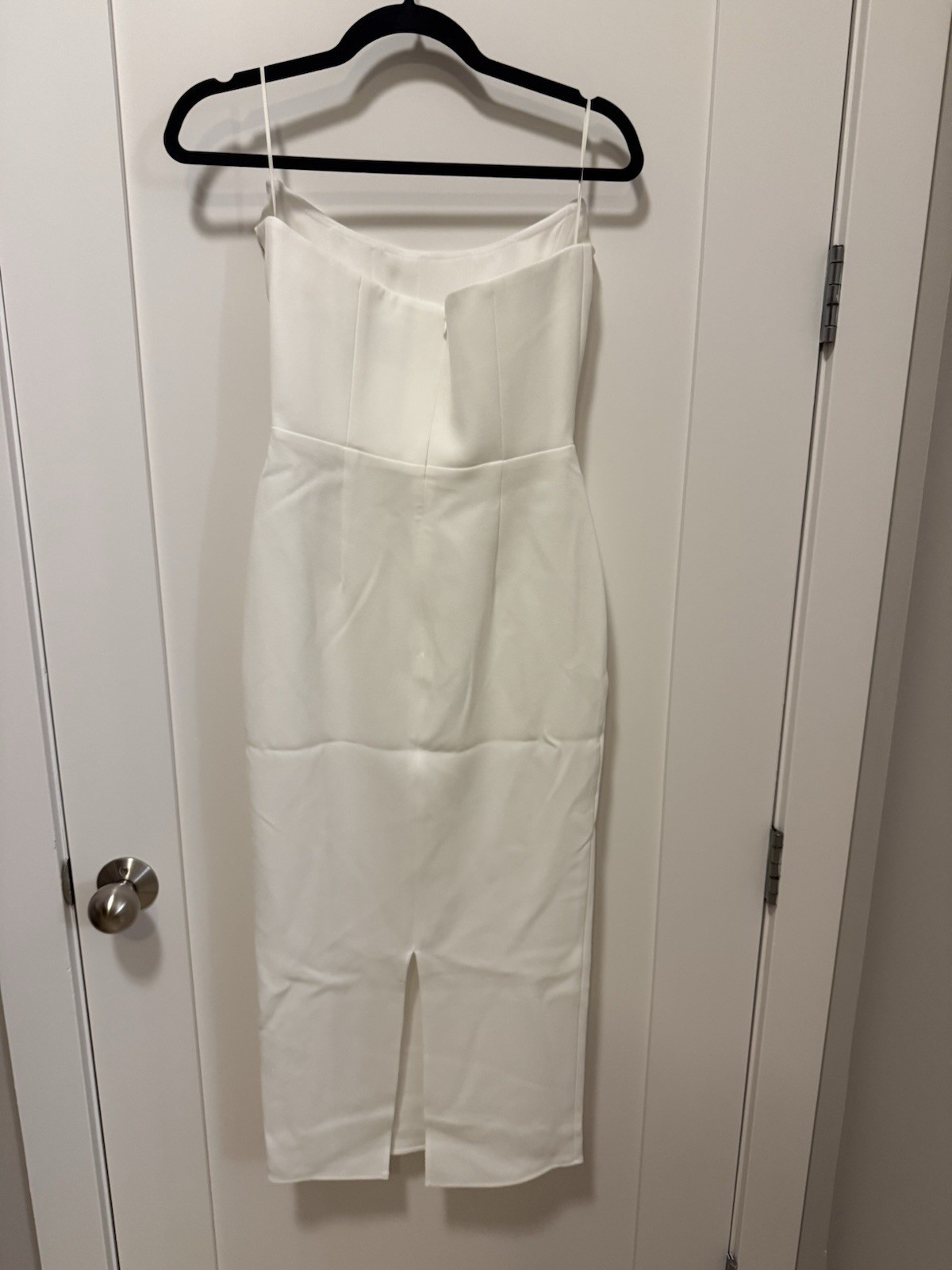 NWOT ALEX PERRY Bridal strapless midi dress US4 $1150