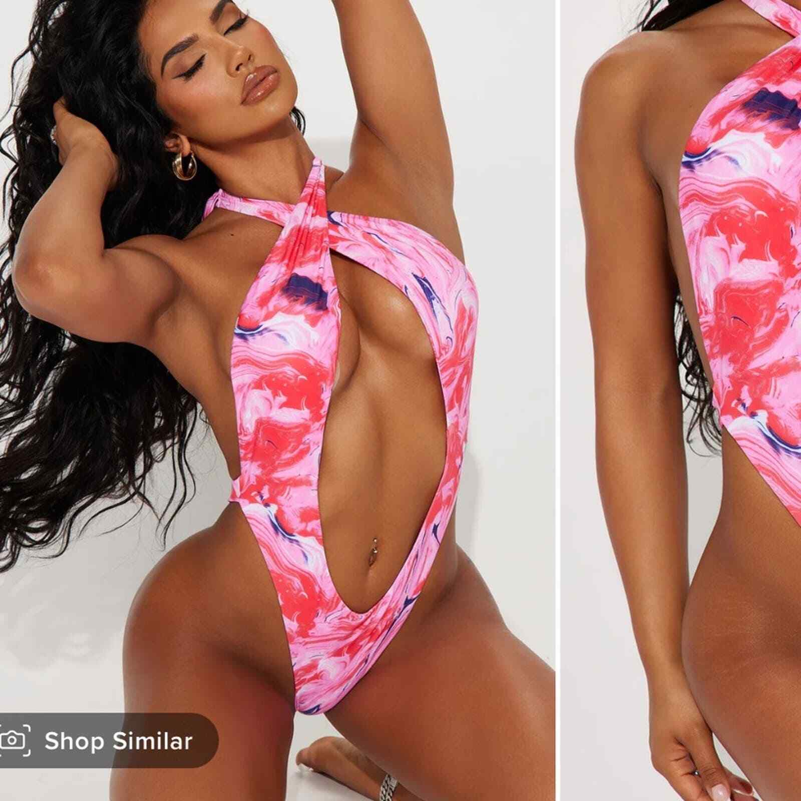 Fashion nova Avani cutout one piece swimsuit