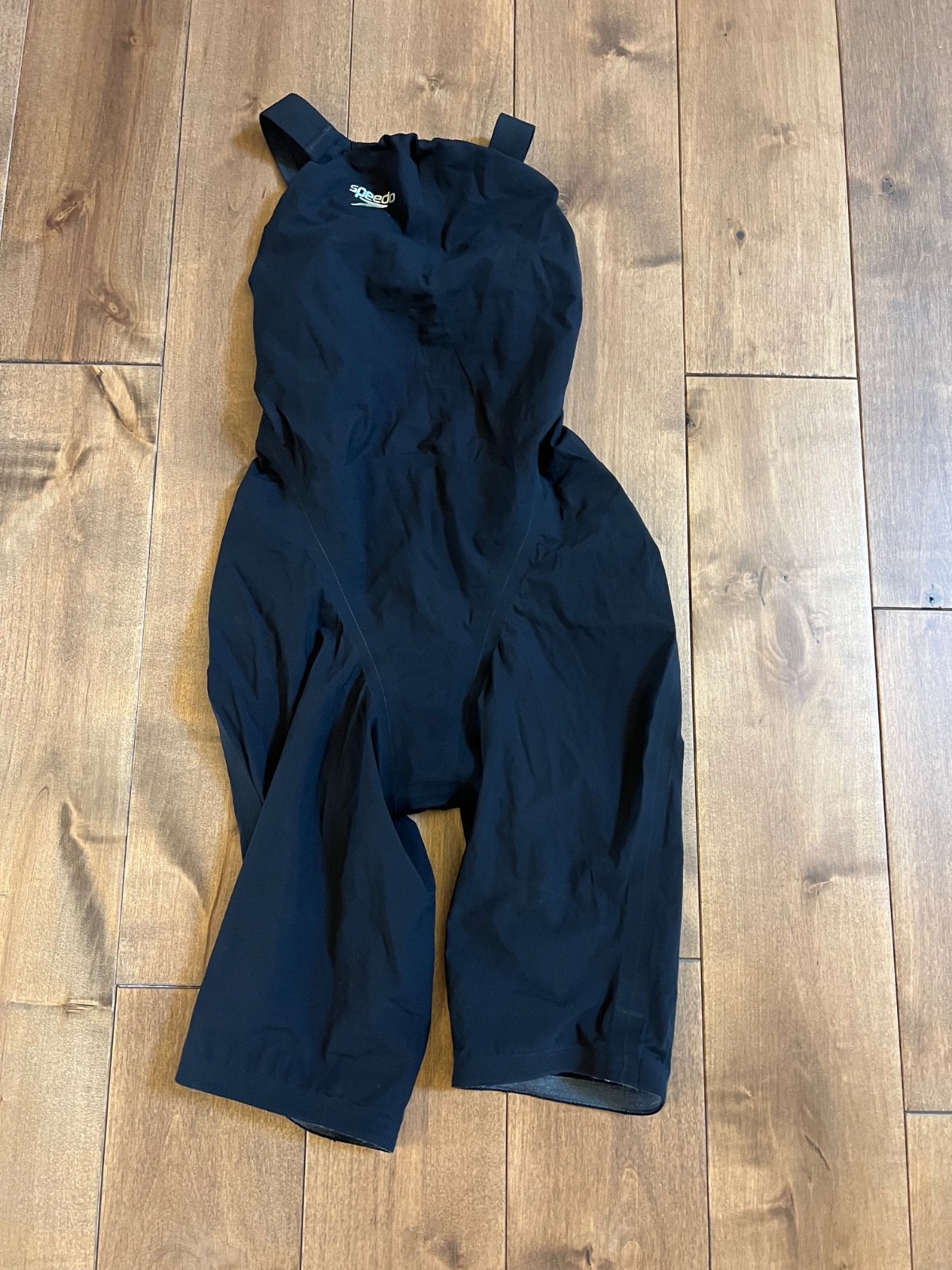 Speedo Women’s LZR Racer Elite 2 Fastskin TechSuit SZ24 Kneeskin Open Back Black
