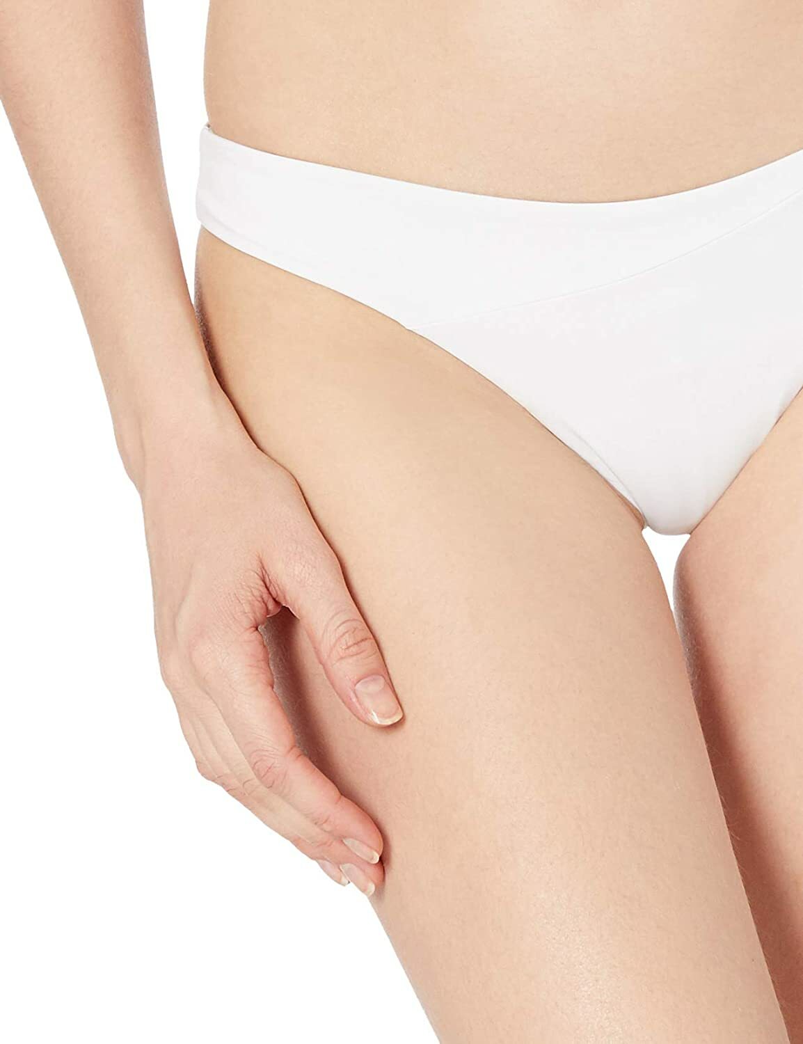 NWT – VOLCOM Women’s SIMPLY SEAMLESS MINI White BIKINI BOTTOM – XL