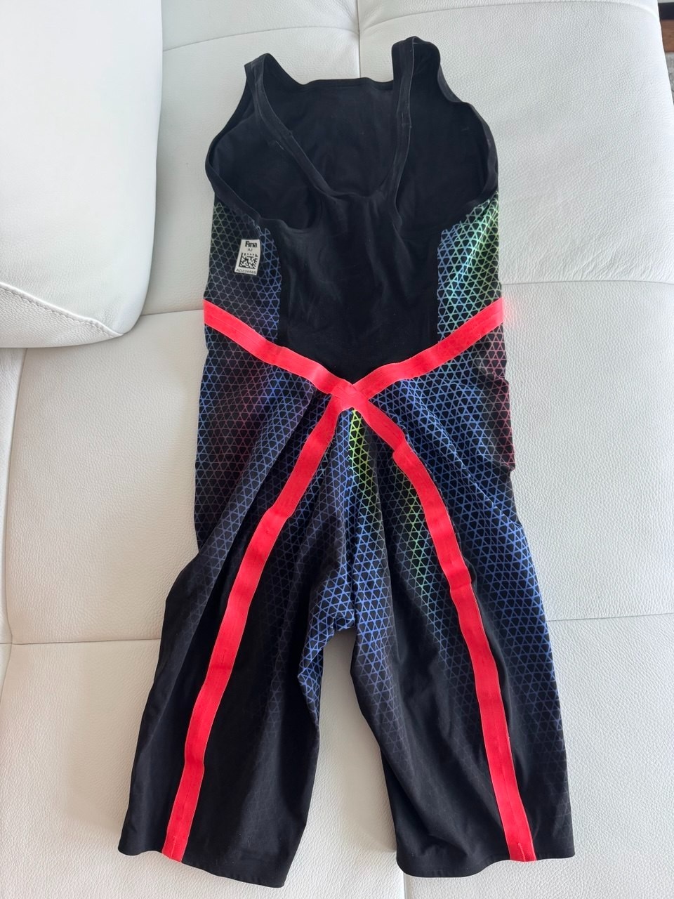 Adidas Women’s Adizero XVIII Freestyle Closed Back Tech Suit Black/Pink Size 24