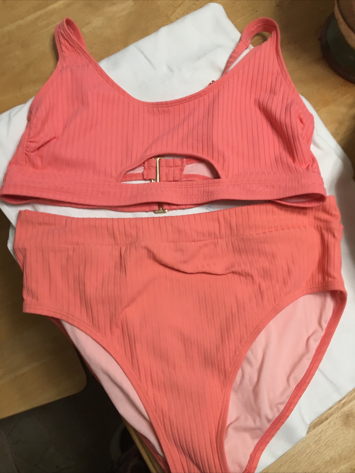 NWOT TIME AND TRU WOMENS SWIMSUIT ( 2PC) SIZE L/G/12-14)