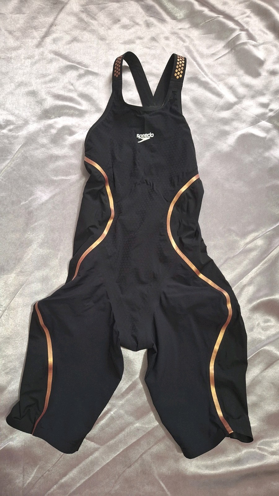 Speedo Fastskin LZR Pure Intent 8-11974 Suit Kneeskin Black/Rose Gold Size 23