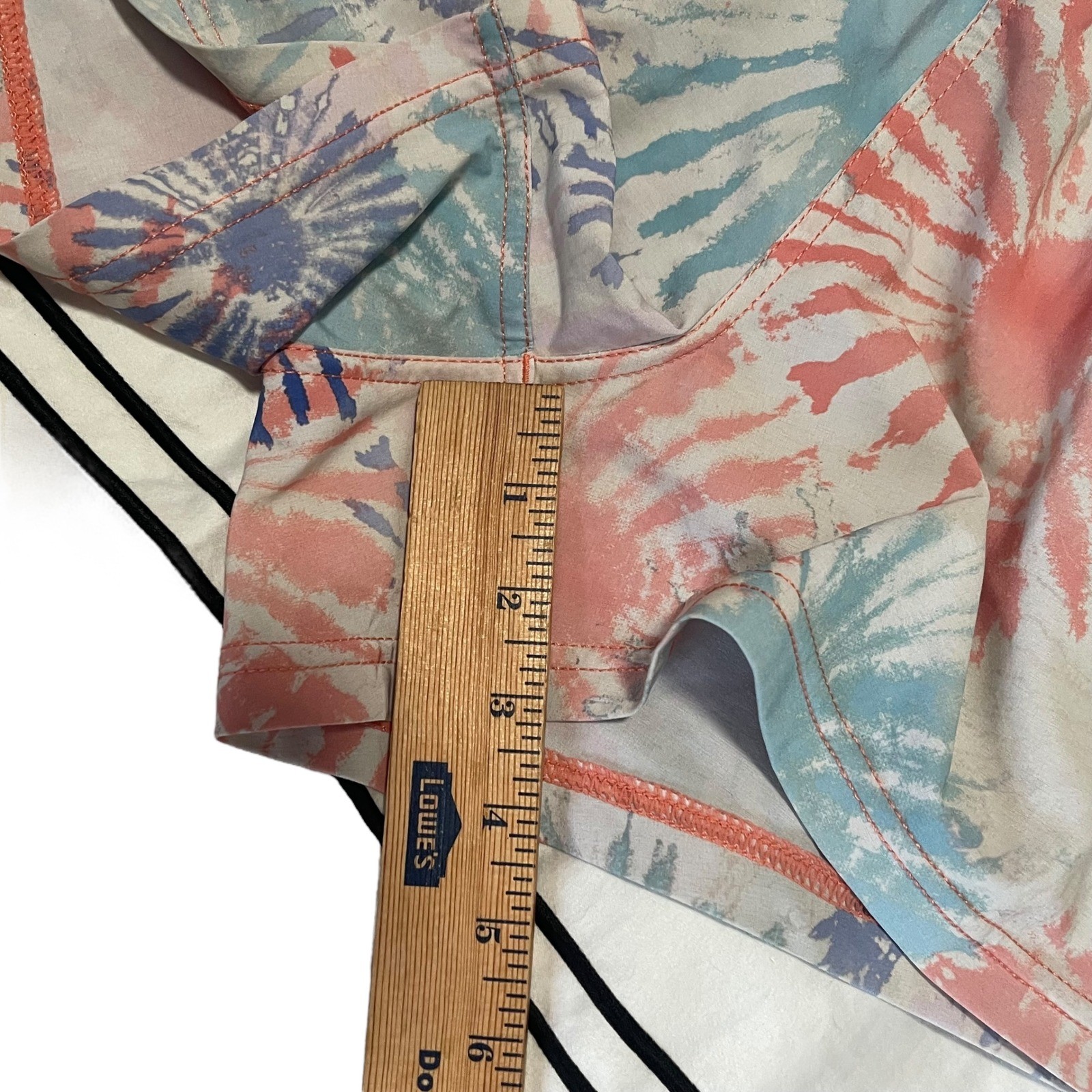 Salt Life Floral Board Shorts Swim Trunks Coral Blue Medium Elastic Waist