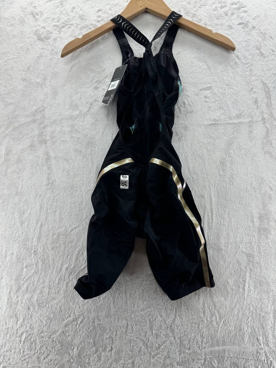 NWT – Speedo Women’s Lzr Racer X Open Back Kneeskin Swimsuit Black Size: 21