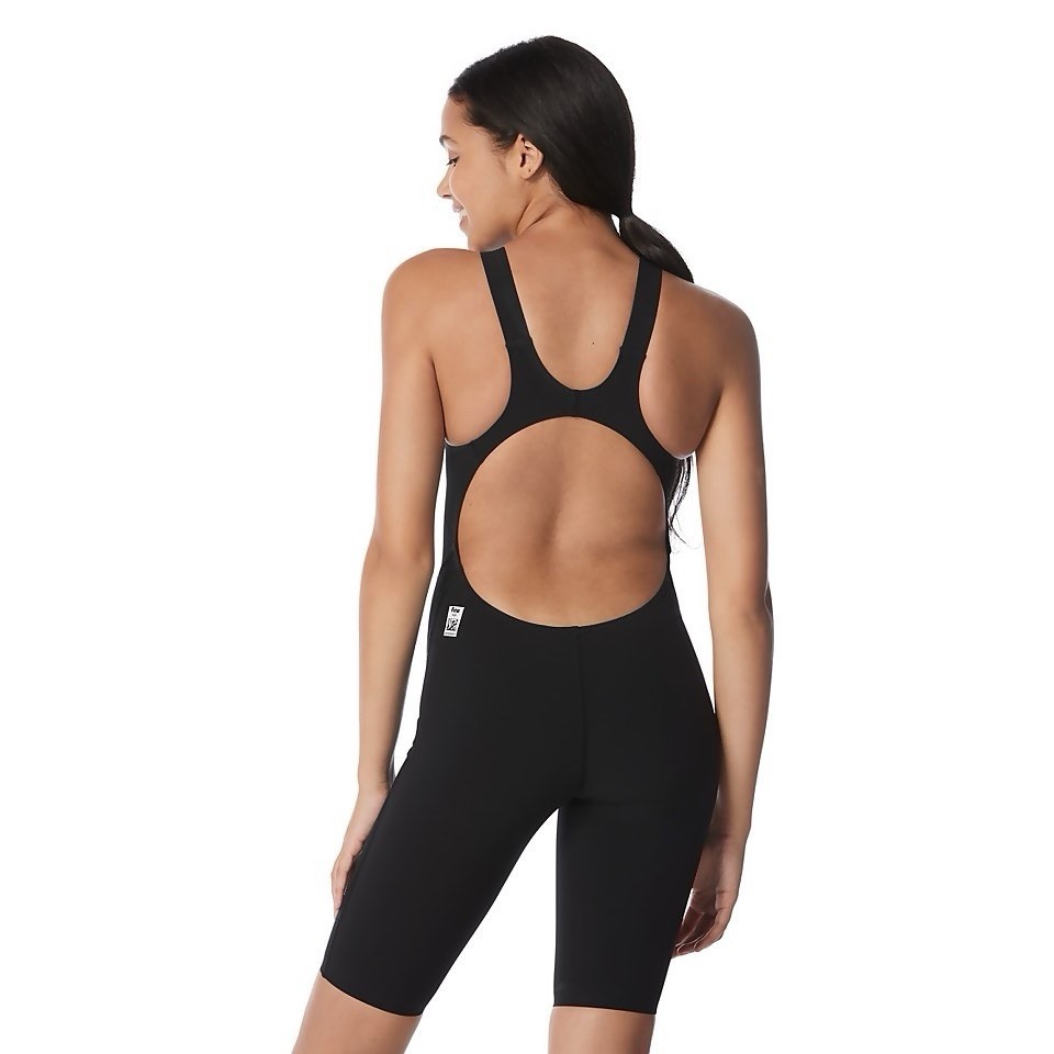 SPEEDO Womens Black LZR Racer Pro Recordbreaker Kneeskin Swim Suit Size 16