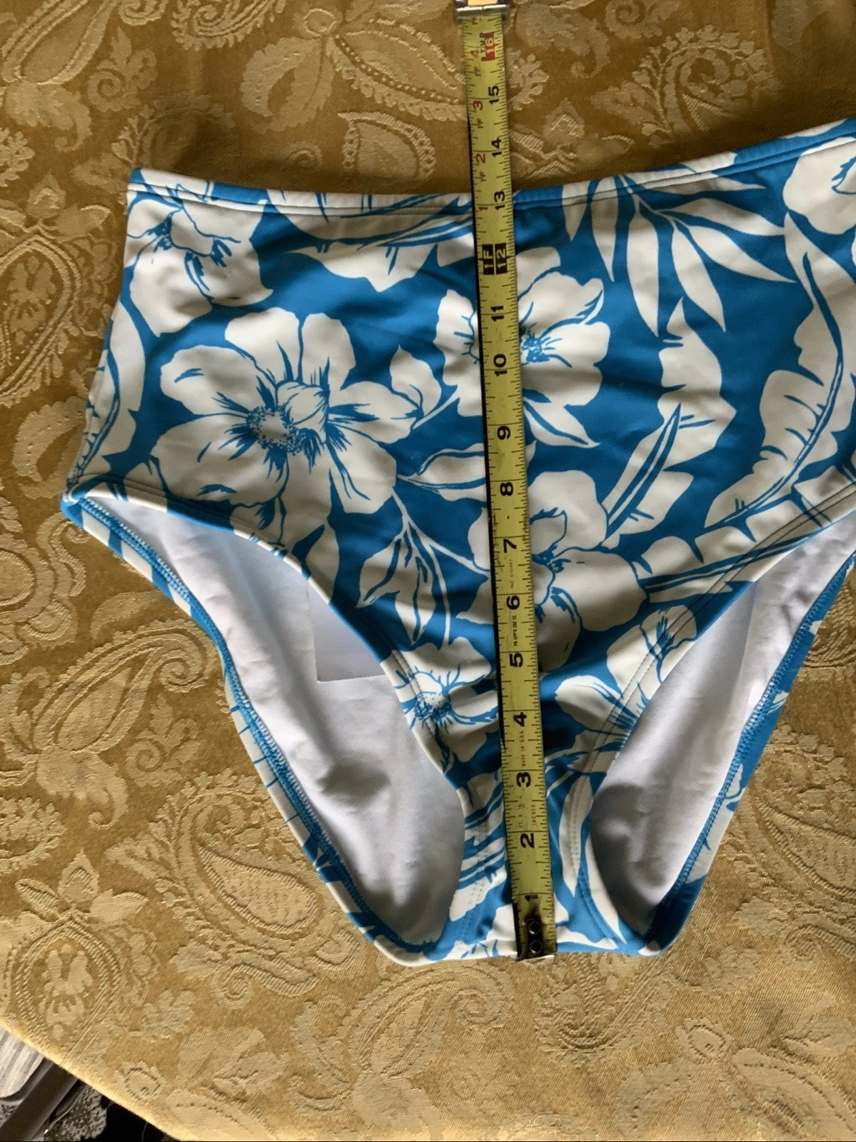WOMENS SHADE & SHORE HIGH WAIST SWIM BOTTOMS Size Floral