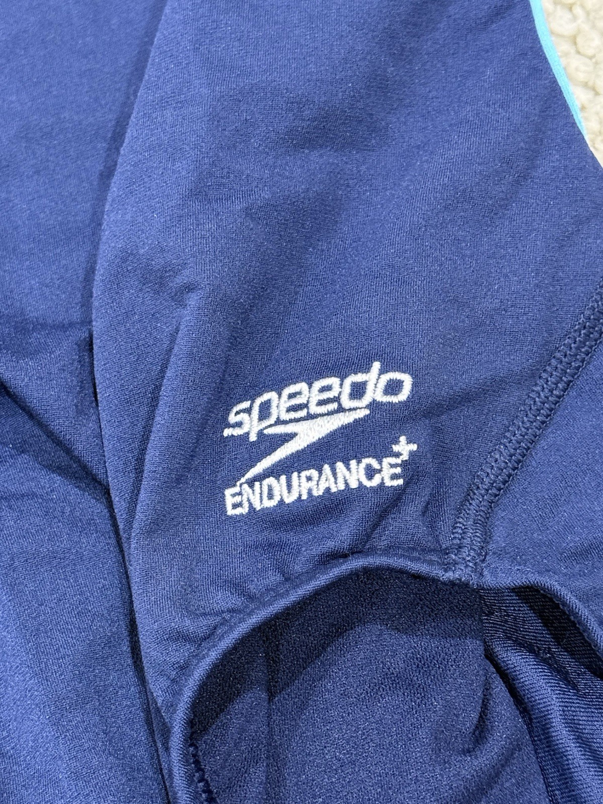 BNWT Speedo Endurance+ Women’s Solid Flyback One Piece Swimsuit Sz 12/38 $75.00