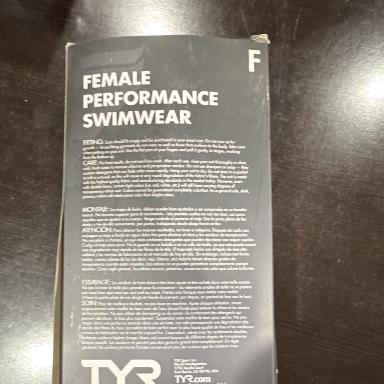 TYR Phoenix SPL Maxfit-A Competitive Swimsuit Female Size 26 Navy/Red