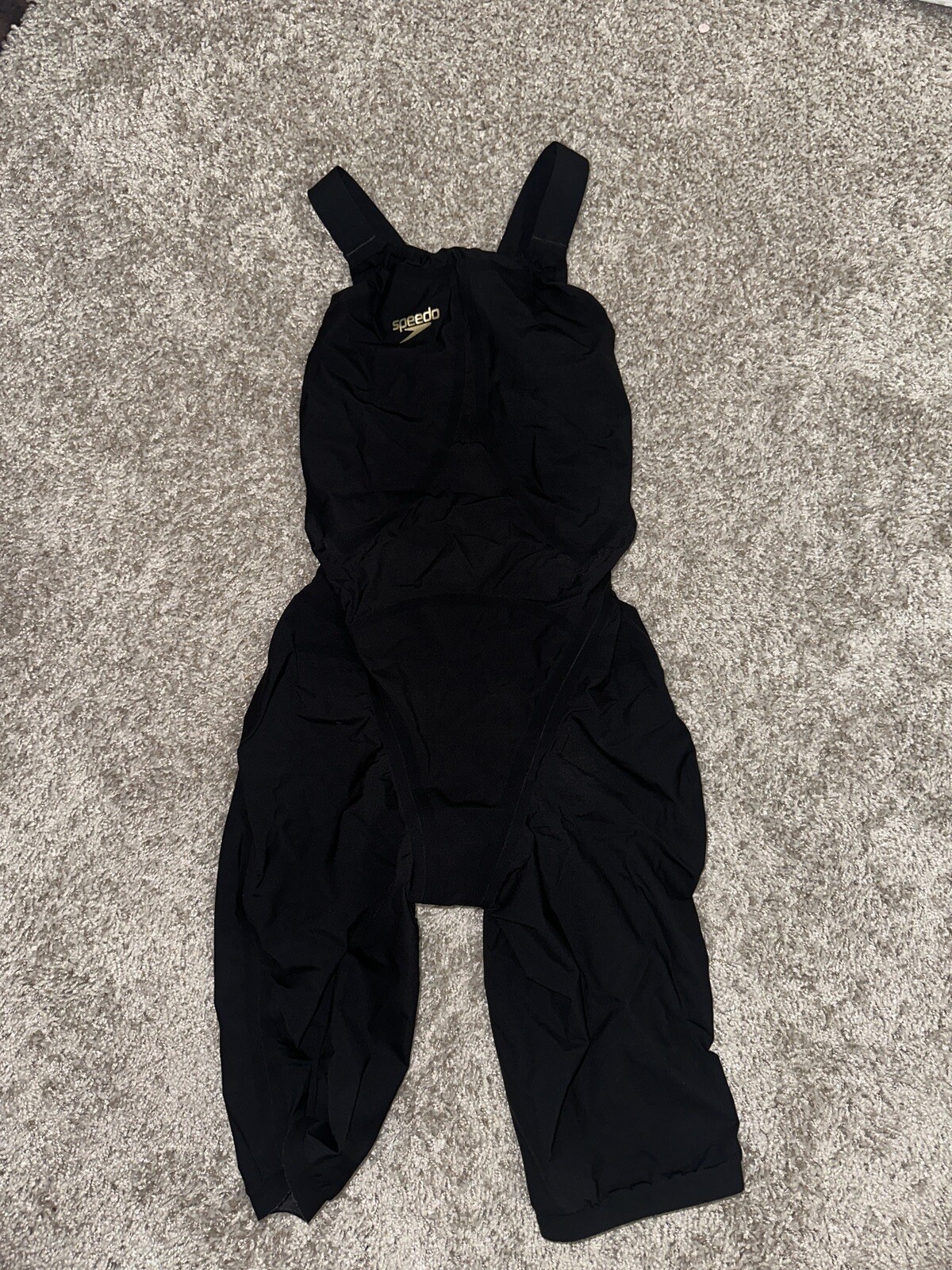SPEEDO Women’s LZR Elite 2 Knee-Skin Tech Suit Open Back Size 23