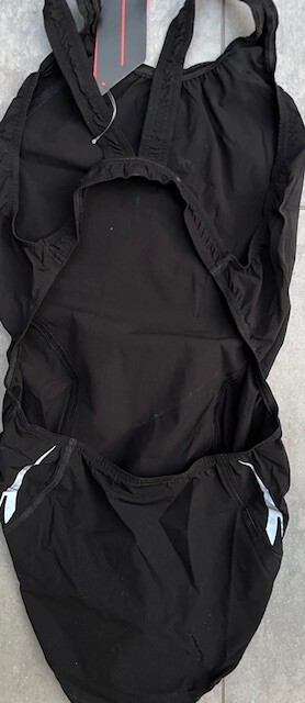 Speedo Fastskin FSPRO Swimsuit Record Breaker Aqualab Female Black 28-38″ Pouch