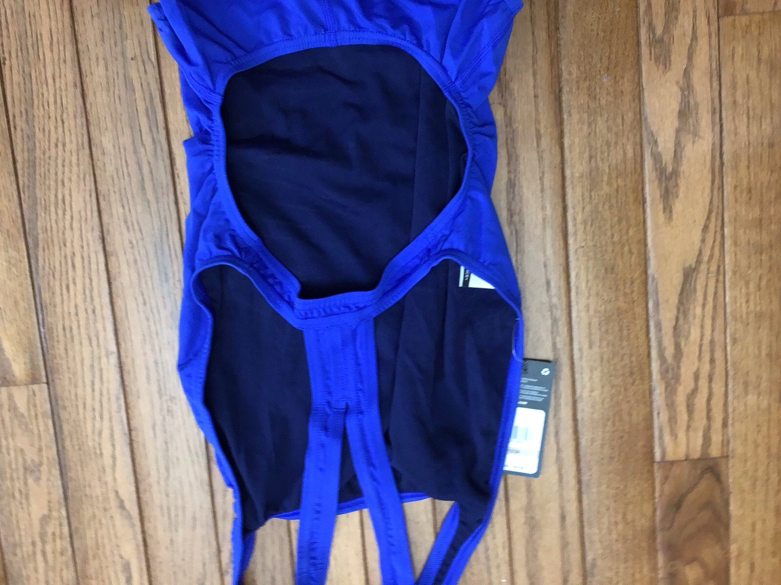 New Speedo Swimsuit 1 Pc Endurance Supro A Size 12/38 Royal Blue Racer (T1-10)