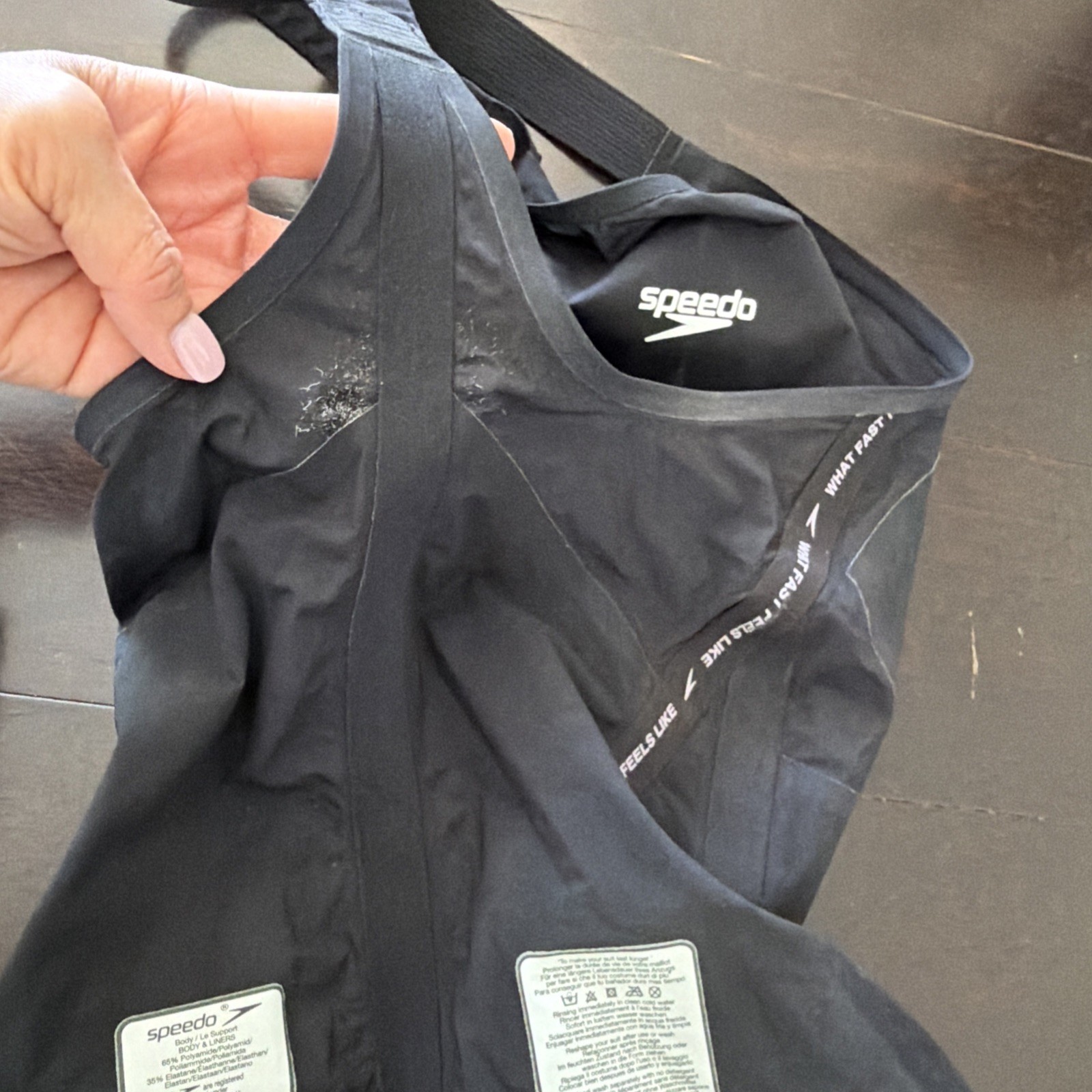 Speedo Valor 2.0 Closed Back Women’s Size 22 BLACK