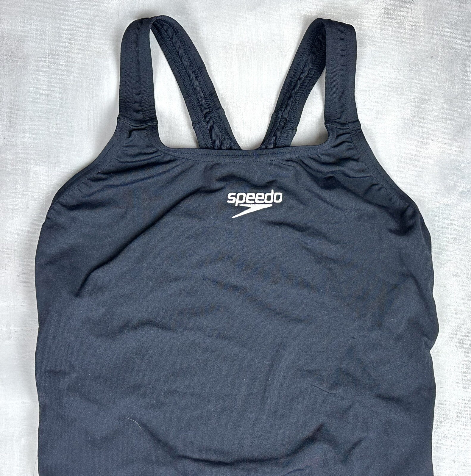 Speedo Women’s UK12/34 Navy ECO Endurance+ Swimsuit Swimming 0179