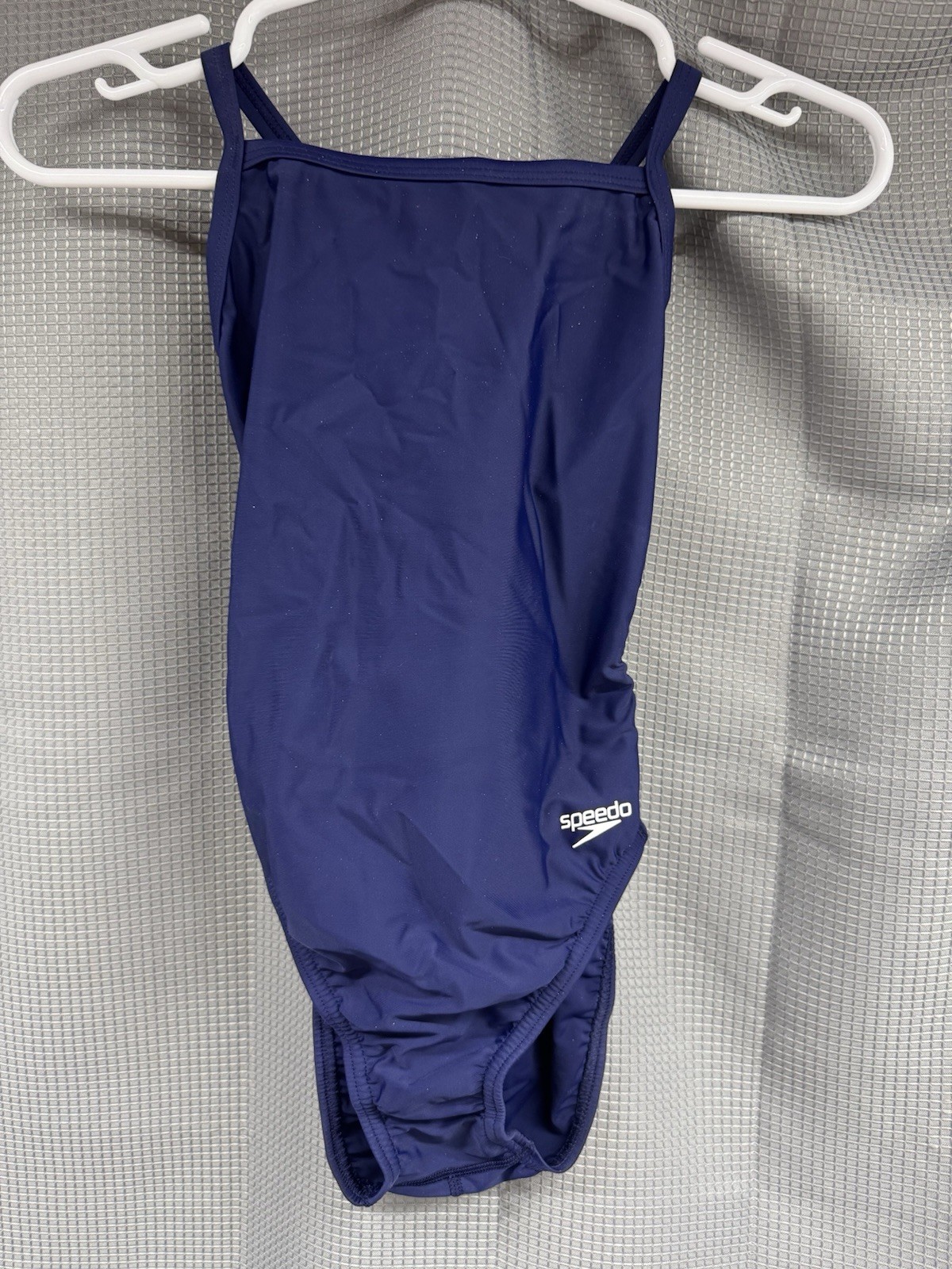 Speedo Women’s Flyback 434 Swimsuit – Speedo Navy – Size 30 – New Without Tags