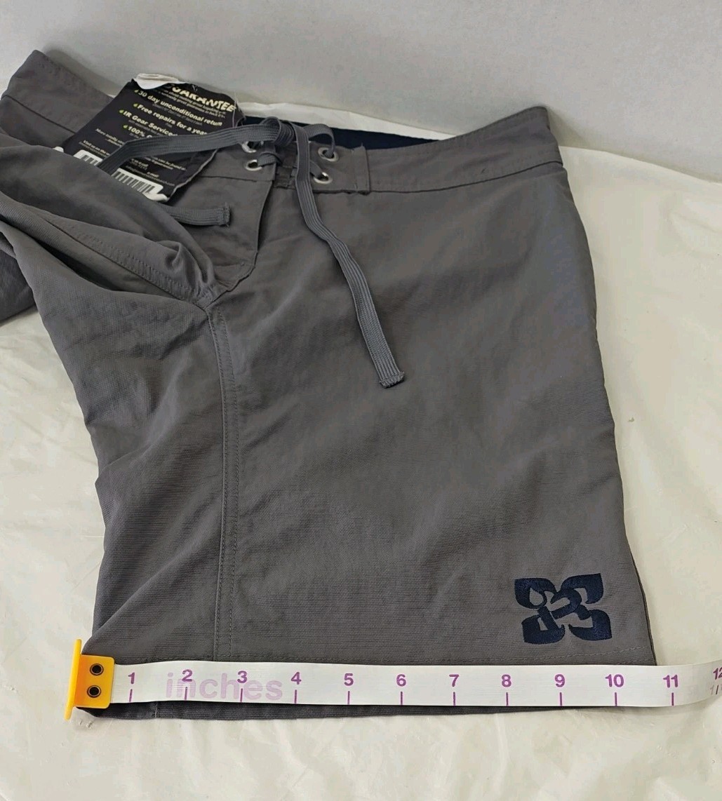 NWT Immersion Research Womens Guide Shorts Size 8 Gray Kayak Raft Board Shorts