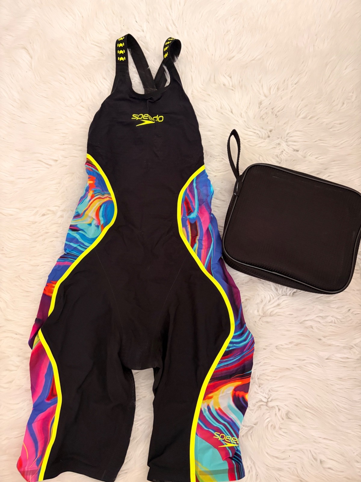 Speedo Fastskin LZR Pure Intent 2.0 Openback Kneeskin Size 23 New Edition Rare
