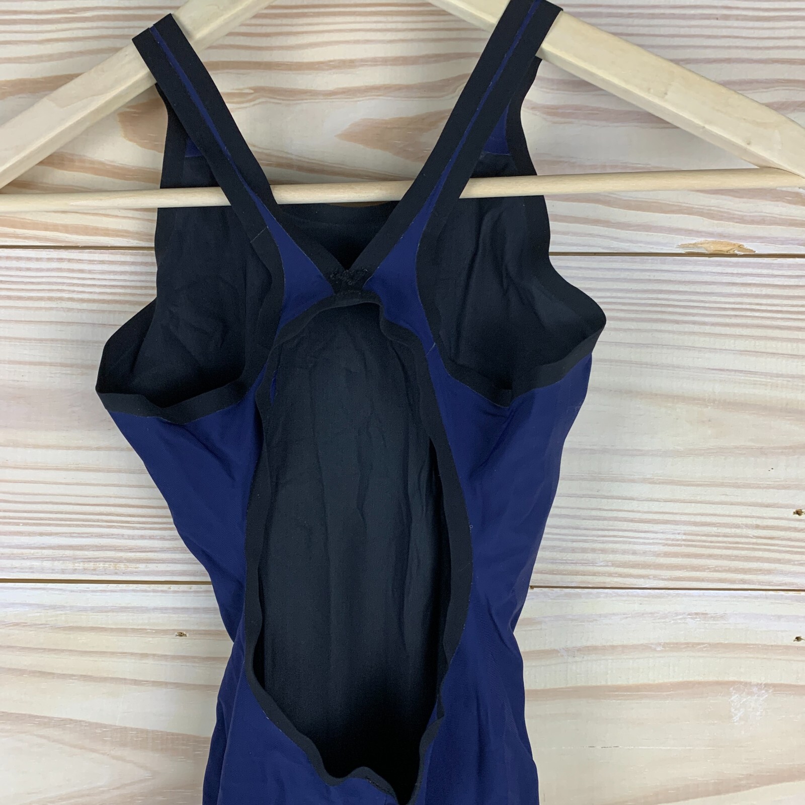 FINIS Competive Fina AJ Open Back Technical Racing Swim Suit Blue 20
