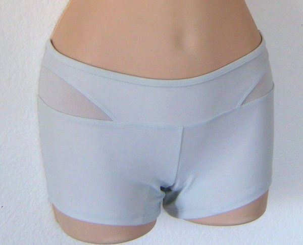 Adidas VINTAGE Stella McCartney Swim Tank Top-Short Suit Bikini Bottom Set sz 34