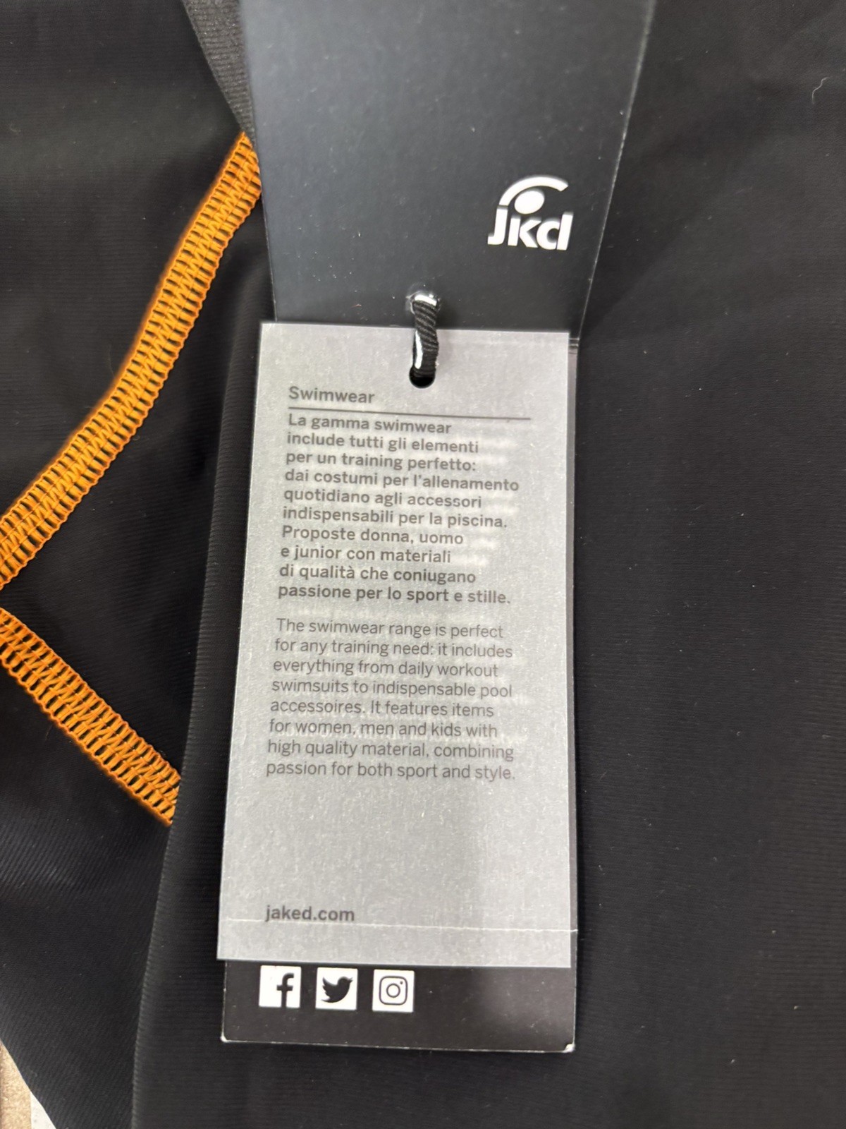 Jaked JKatana PSM Jammer Tech Suit Size 30 Black(Brand new)