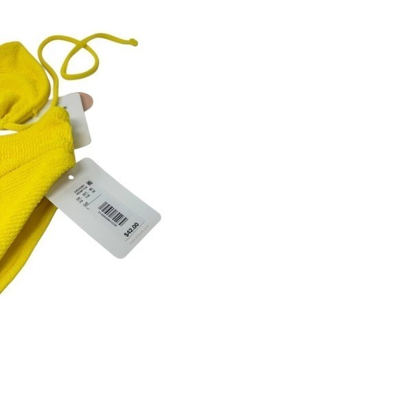 NWT: GB (Gianni Bini) Vibrant Yellow 2 pc Bikini set- Large