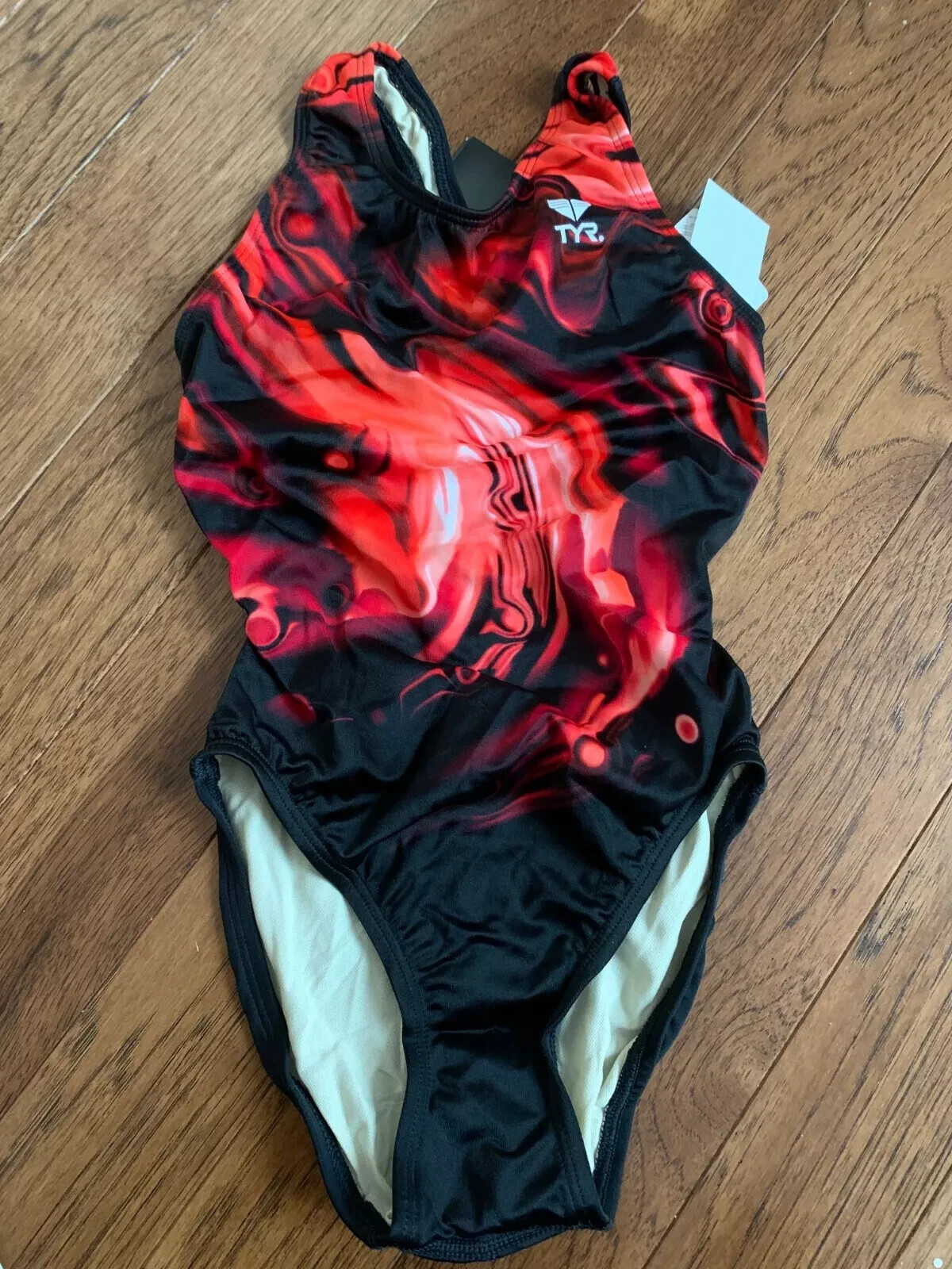 TYR Performance Maxback Training Swim suit Girl’s 24 NEW with Tags $64