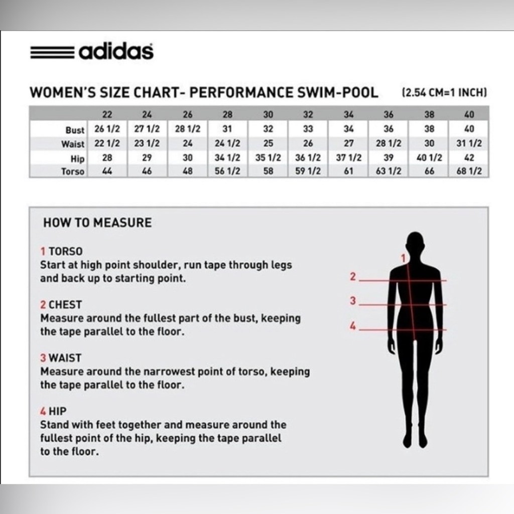 NWT ADIDAS Performance Swim Racer Back Bathing Suit Red Sz 22 XS $70