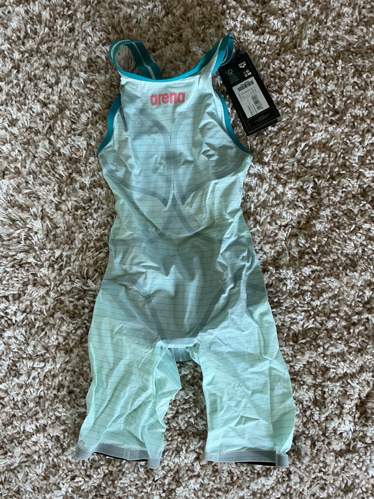NEW Arena Women’s open back Powerskin Carbon Air2 Racing Suit Size 24 NWT