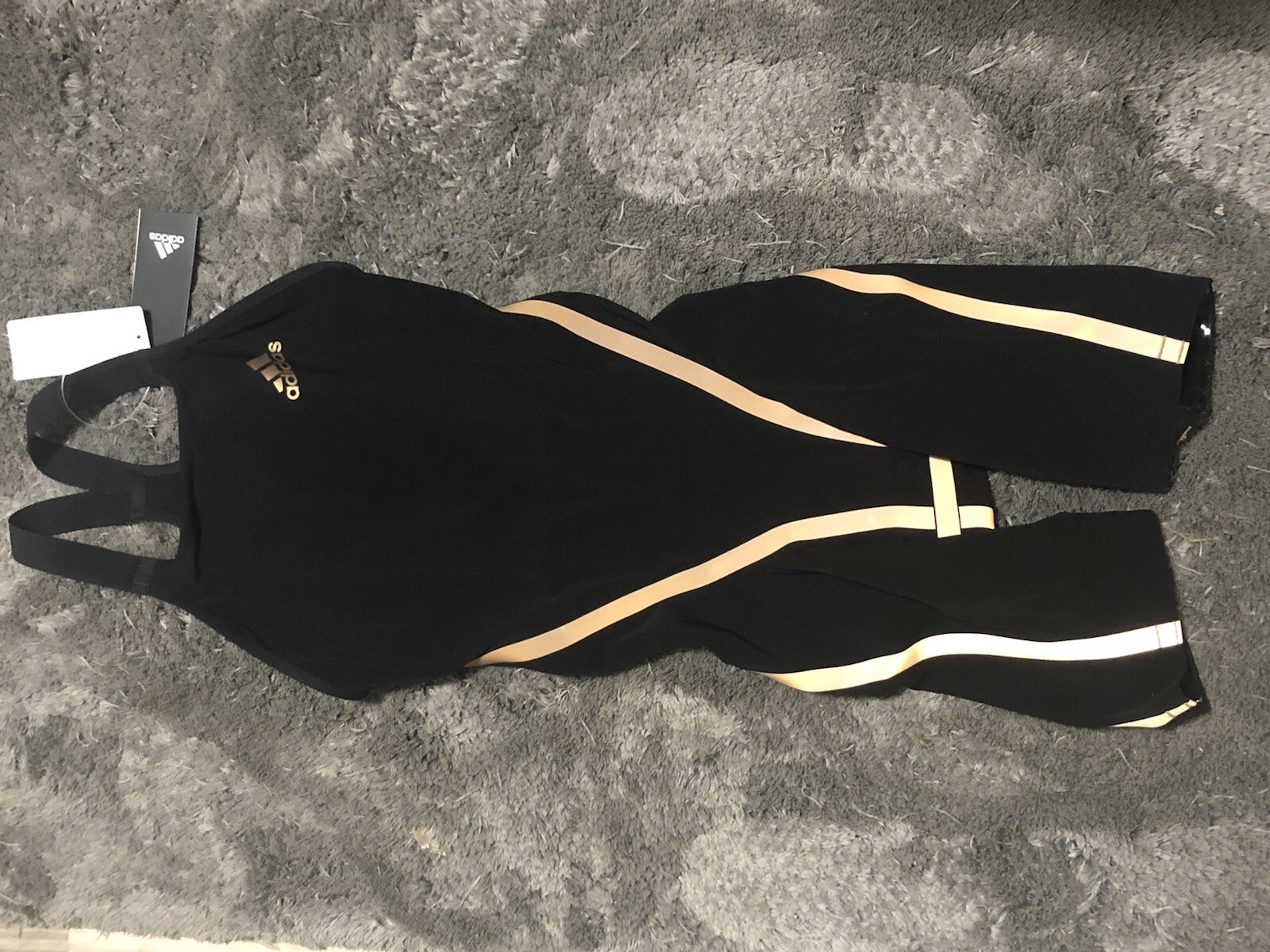 Aididas Adizero XX freestyle closed back tech competition swimming Suit 24”