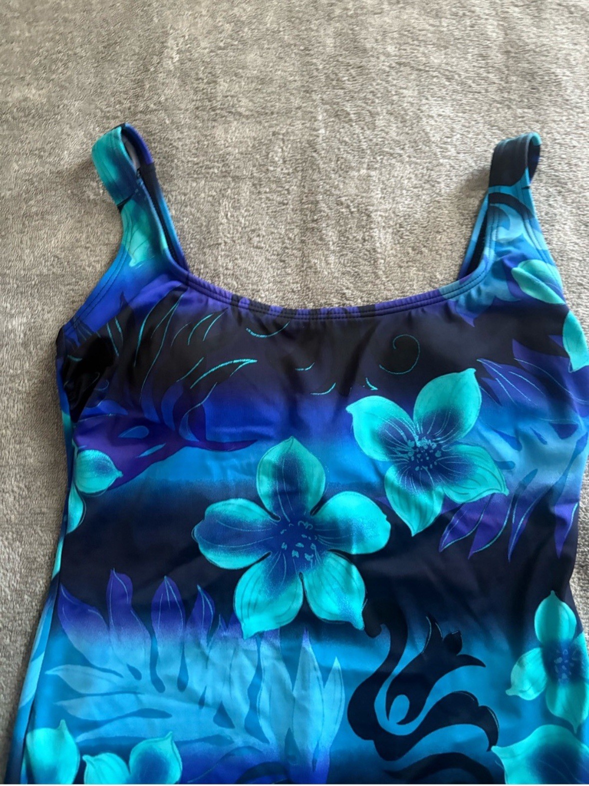 longitude floral swimsuit size 12