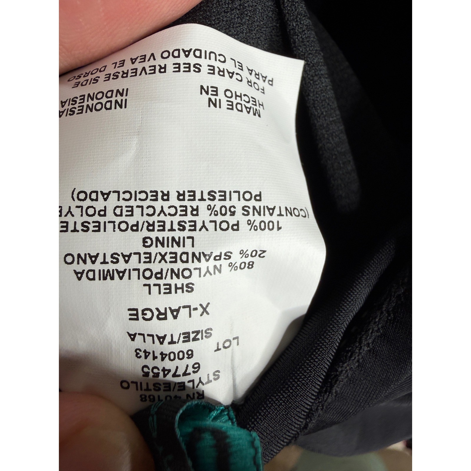 New Aqua Green Women’s UPF 50 Asymmetrical Shoulder One Piece Swimsuit XL Black