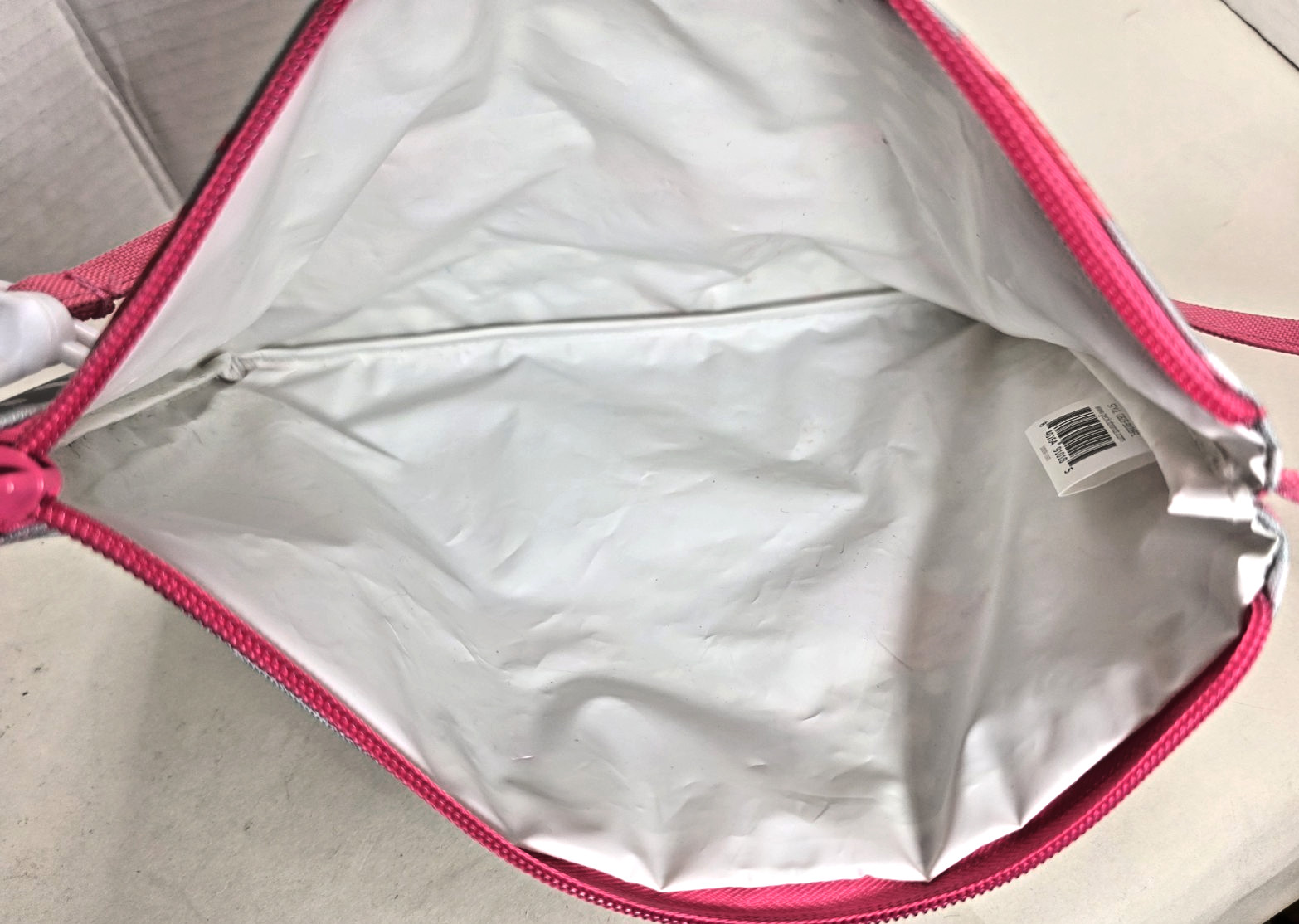 Geckobrands Bathing Suit Utility Bag Pink Flamingos Pool Beach Wet Dry Bag EUC