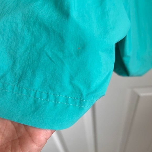 Columbia Ladies PFG Fishing Shorts Elastic Waist Quick Dry Outdoor Teal Size S