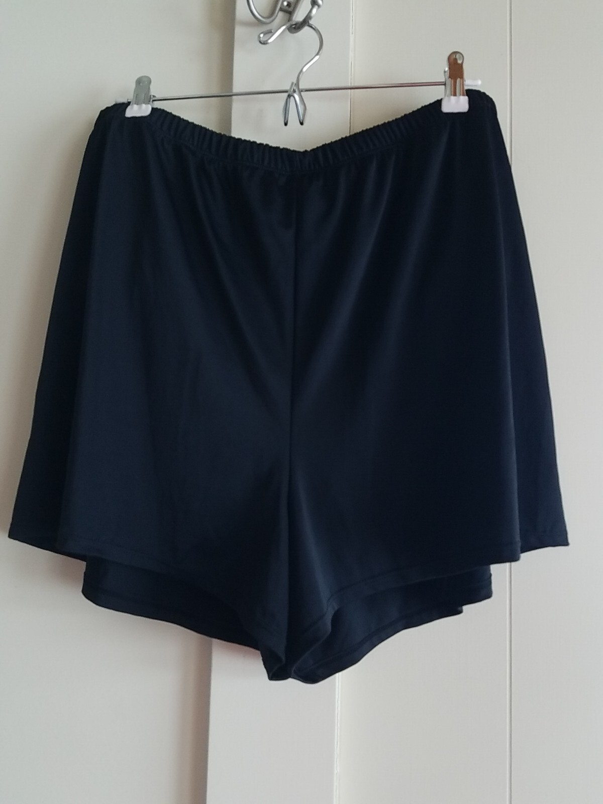 Swimsuits For All Shorts Womens Size 22 Black Lined