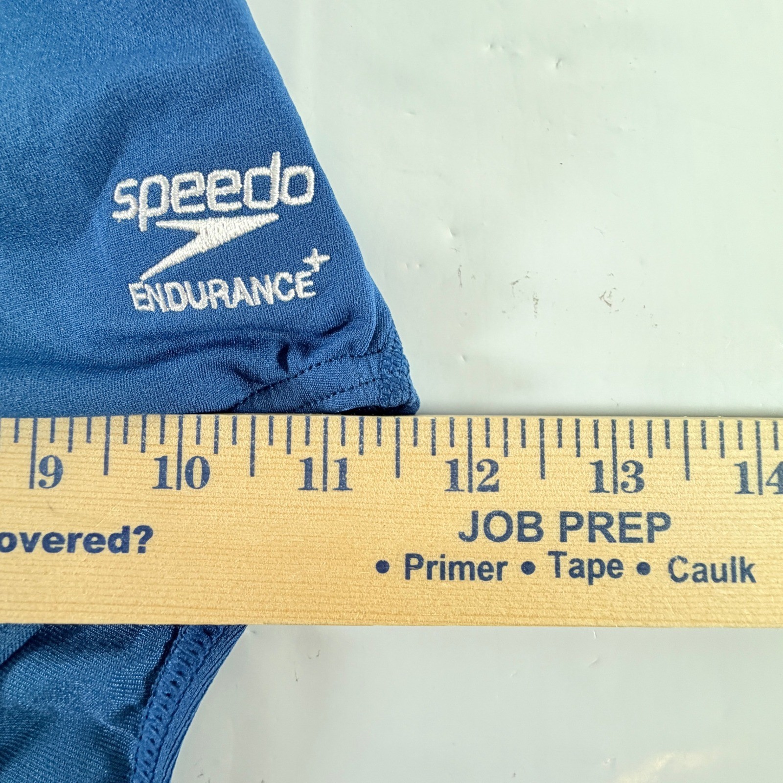 Speedo Endurance+ One Piece Athletic Swimsuit Navy Blue Size 6/32 NWT