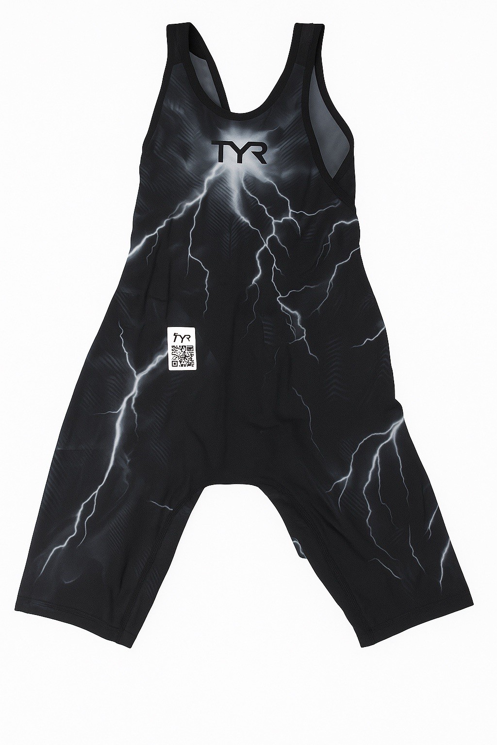 TYR Women’s Venzo Phantom Oblivion Open Back Suit, Black, Size 22