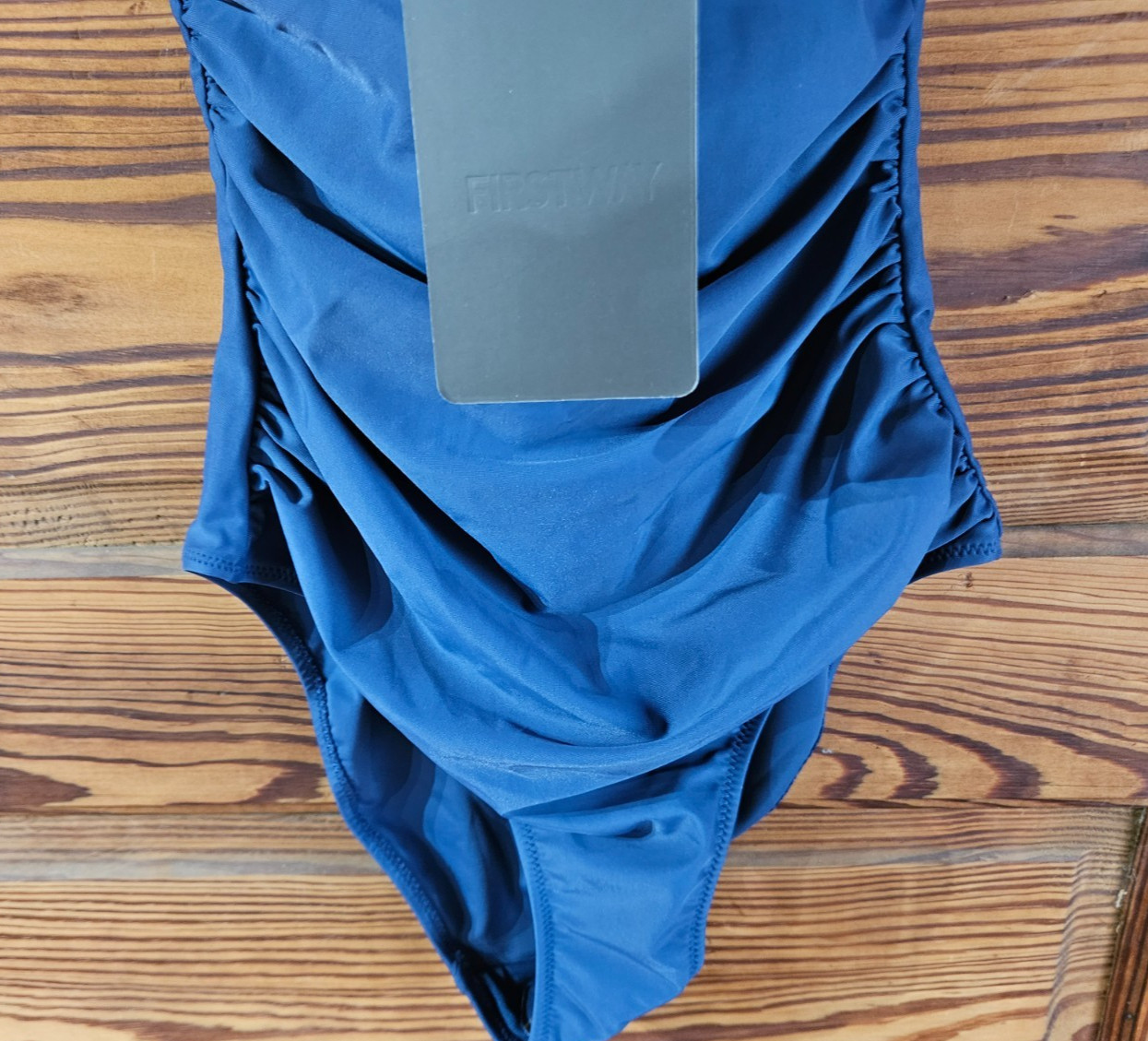 Women’s FirstWay Swimsuit One Piece – Navy Blue – Medium – FREE SHIP