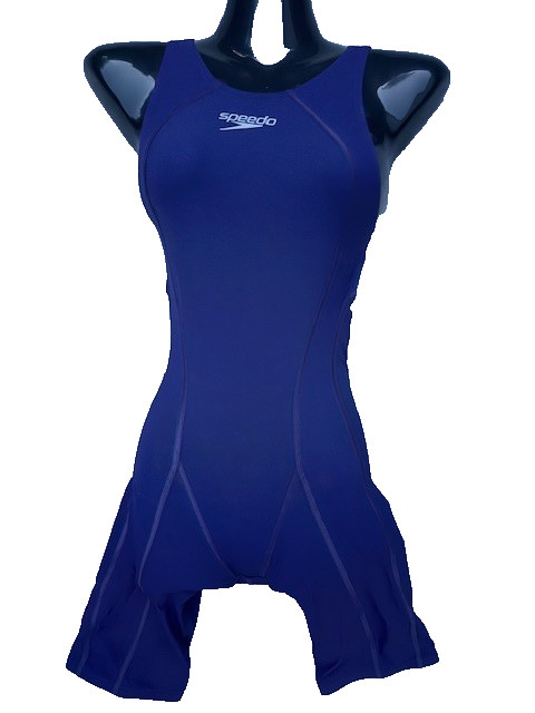 Speedo Fastskin SwimSuit Shortie Race Bodyskin FSPRO Female Youth 26″ Aqua Blue