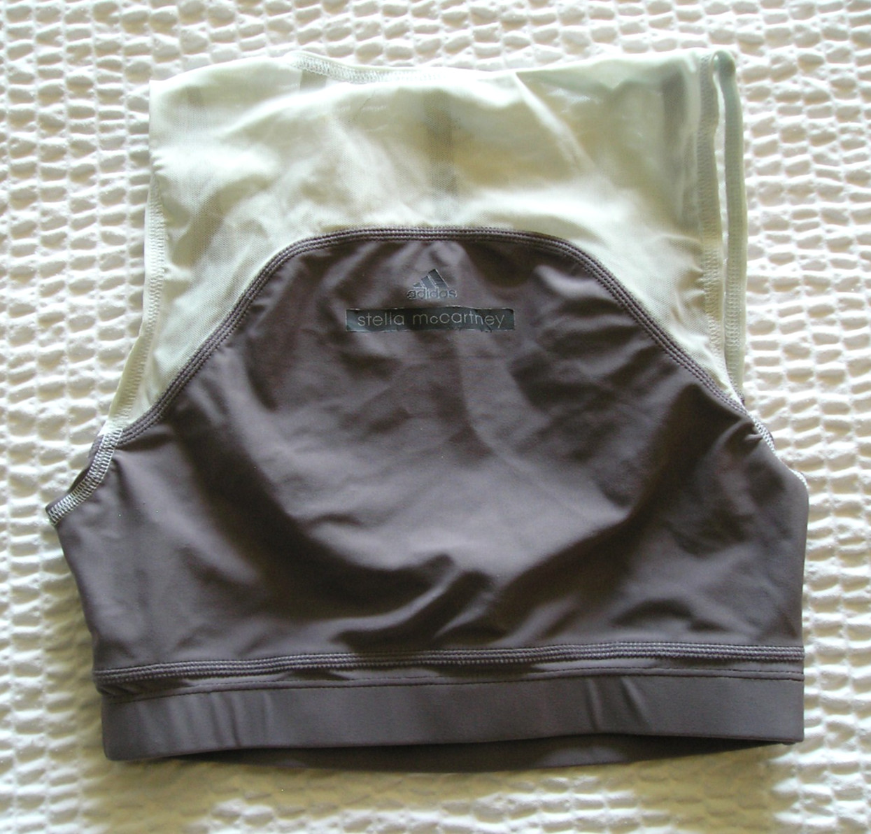 Adidas VINTAGE Stella McCartney Swim Tank Top-Short Suit Bikini Bottom Set sz 34