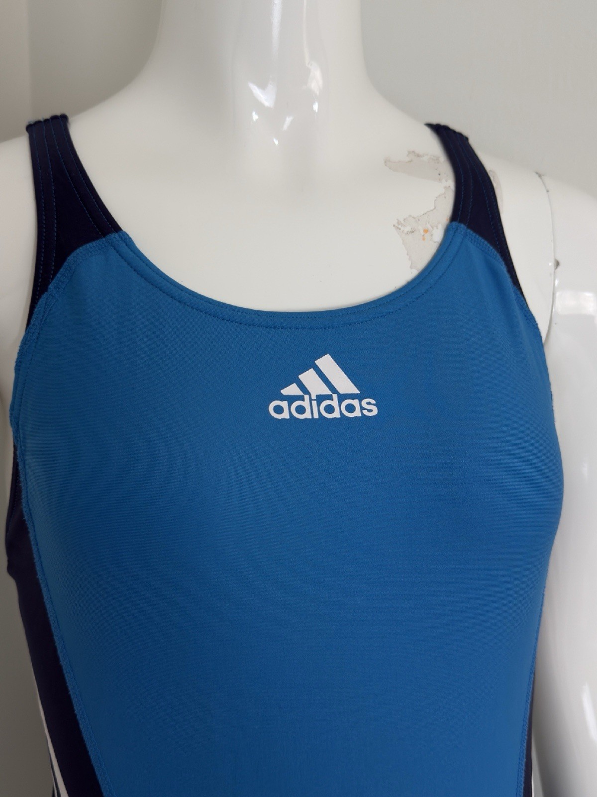 Adidas Womens One Piece Athletic Swimsuit Performance Training Swimwear Size S/M