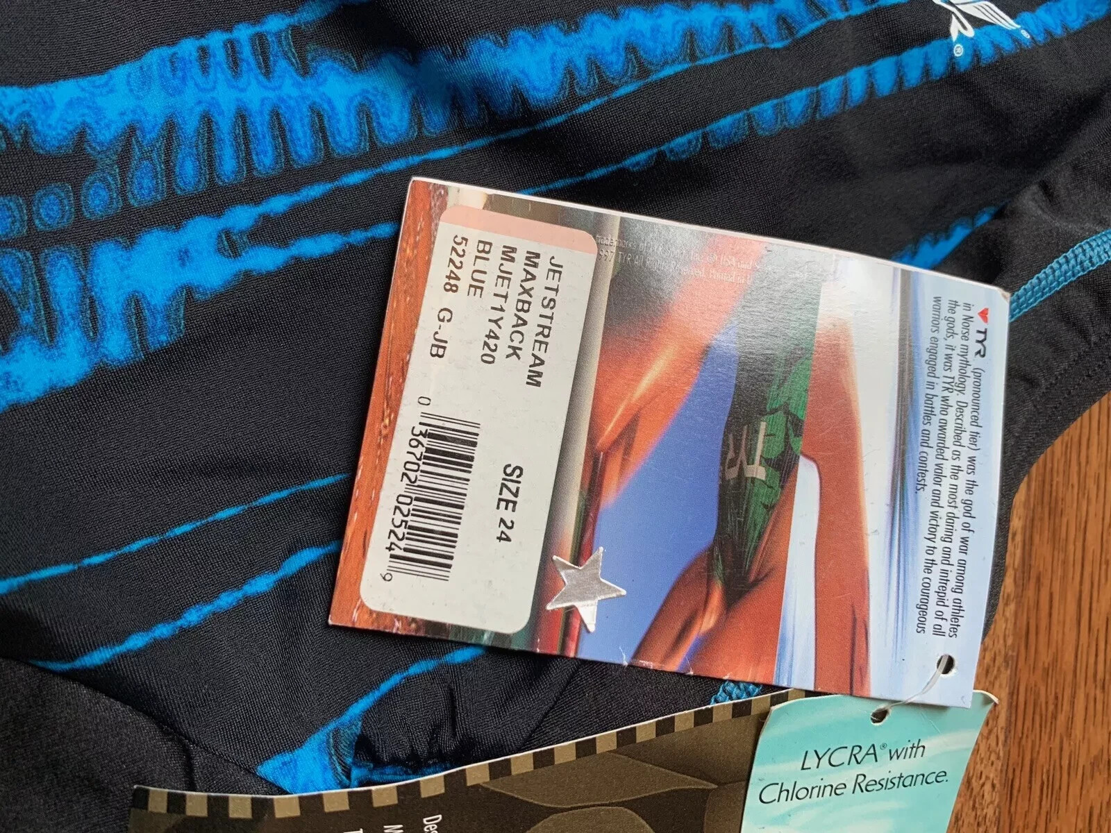 TYR Jetstream Maxback Swim suit Girl’s 24 NEW with Tags $59