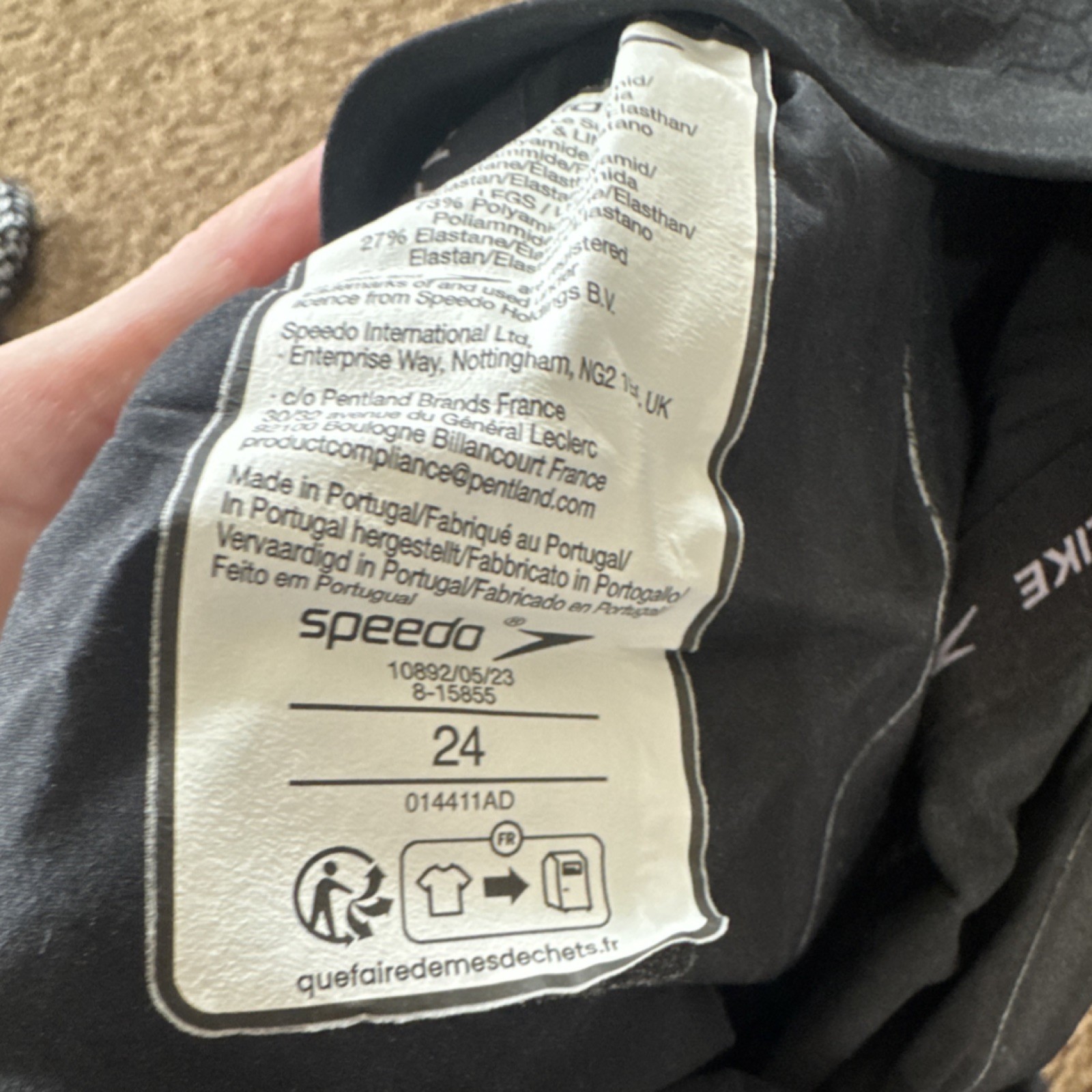 Speedo LZR Pure Intent Fastskin Female Kneeskin Competitive Swimwear Size 24