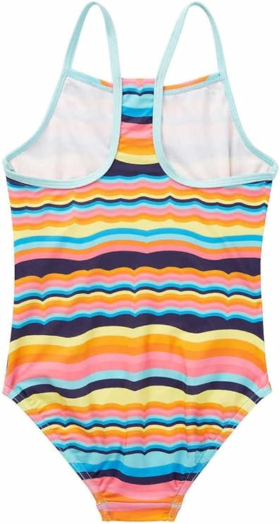 Speedo Girls Thin Strap One Piece Swimsuit. Color-Rainbow, YouthXL (16). NWT’s.