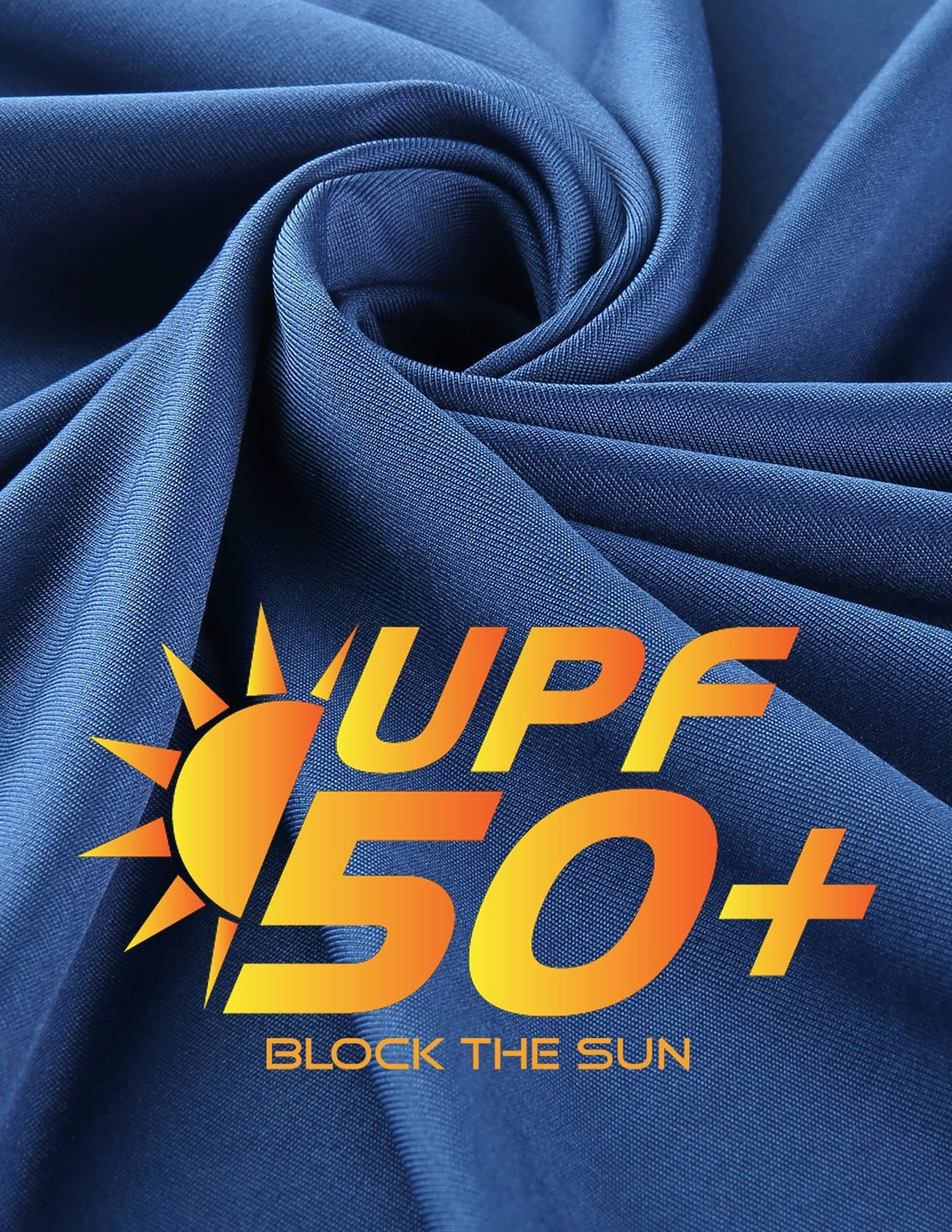 2 Pack Men’s Sun Protection Long Sleeve Swim Shirts UPF 50+ Loose Fit Rash Gu…