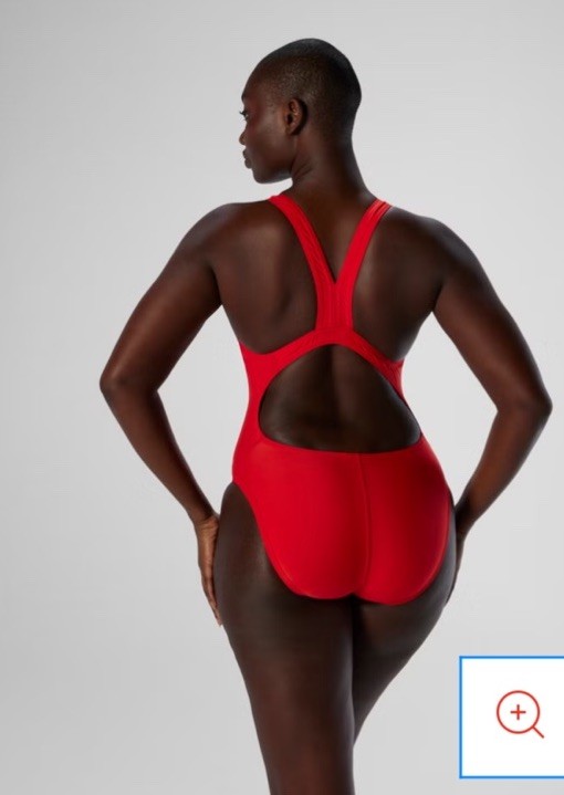 Speedo Women’s One PC Pro Lt Competition Bathing 10 36 Red Lined Swimsuit