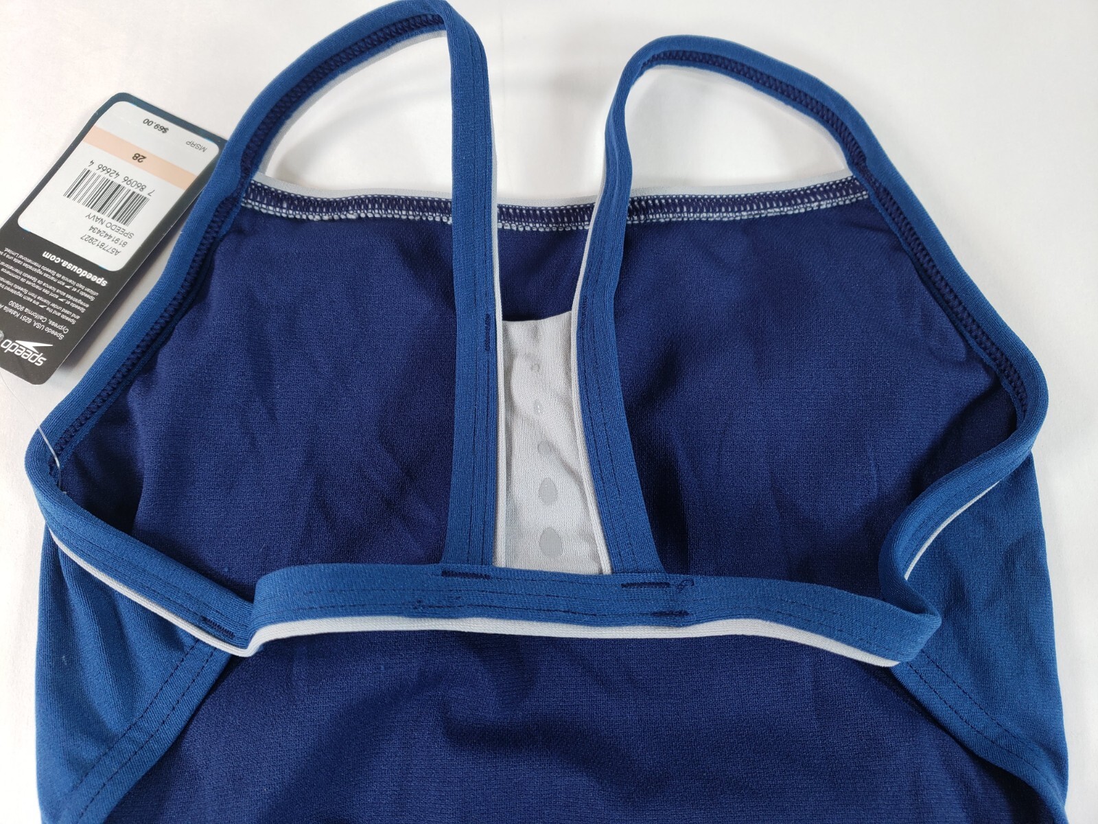 Speedo Solid Speedo® Endurance + Thin Strap Size 28 Navy