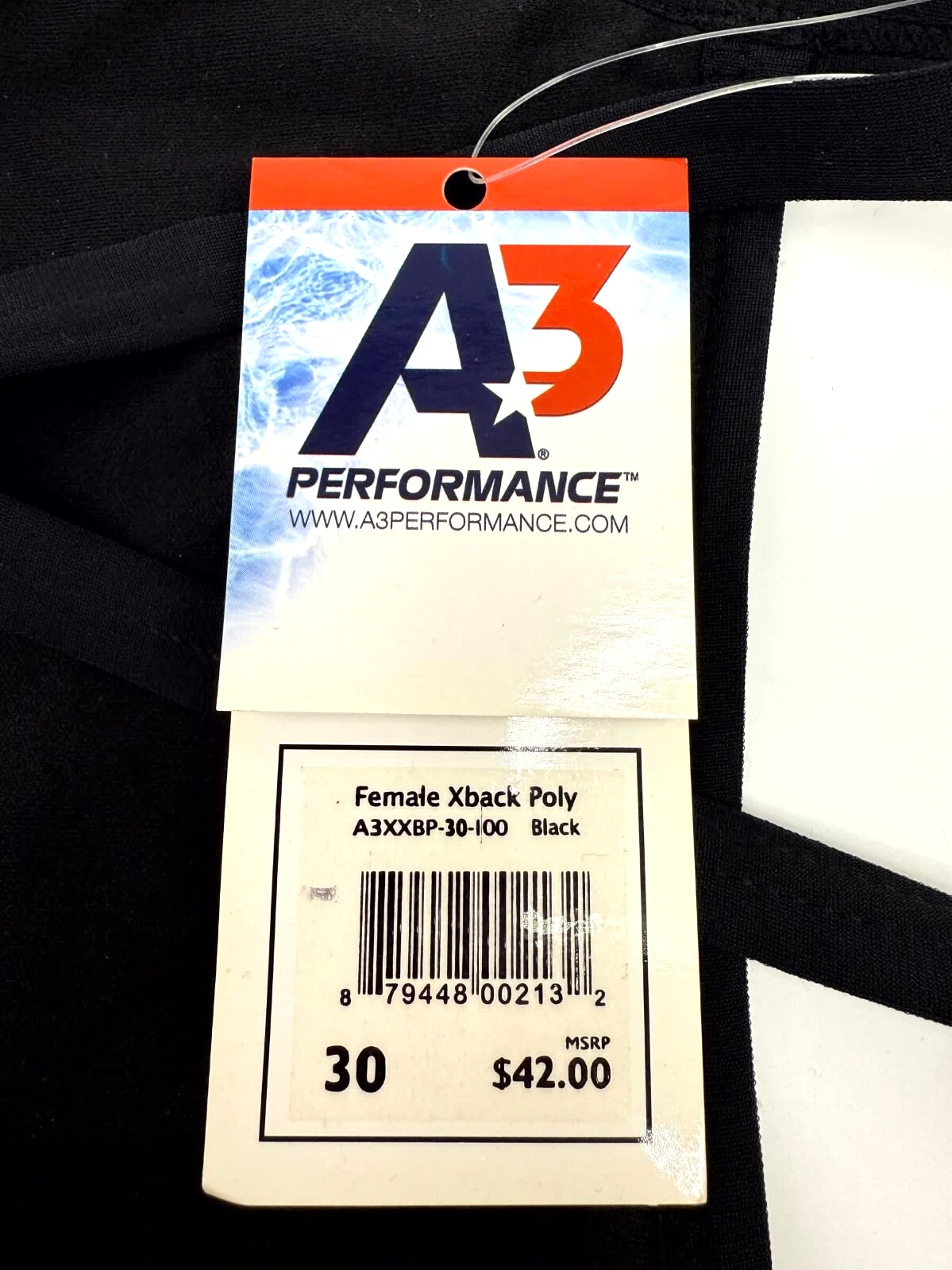 NEW A3 PERFORMANCE SOLID FEMALE XBACK SWIMSUIT Size 30